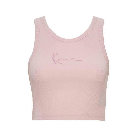 Karl Kani Γυναικείο αμάνικο μπλουζάκι Small Signature Essential Racer Rib Top